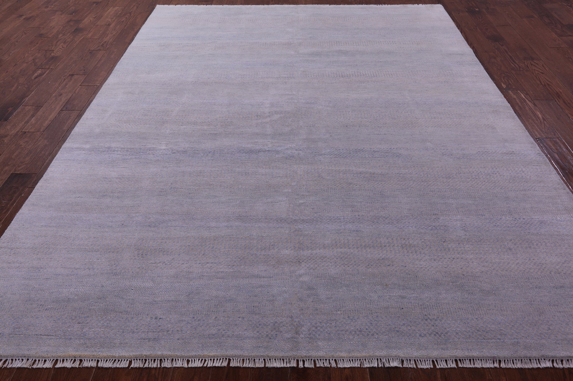 Savannah Grass Hand Knotted Wool & Silk Rug - 8' 2" X 10' 0" - Golden Nile