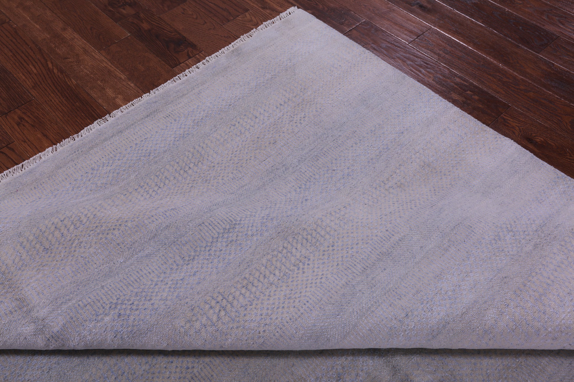 Savannah Grass Hand Knotted Wool & Silk Rug - 8' 2" X 10' 0" - Golden Nile