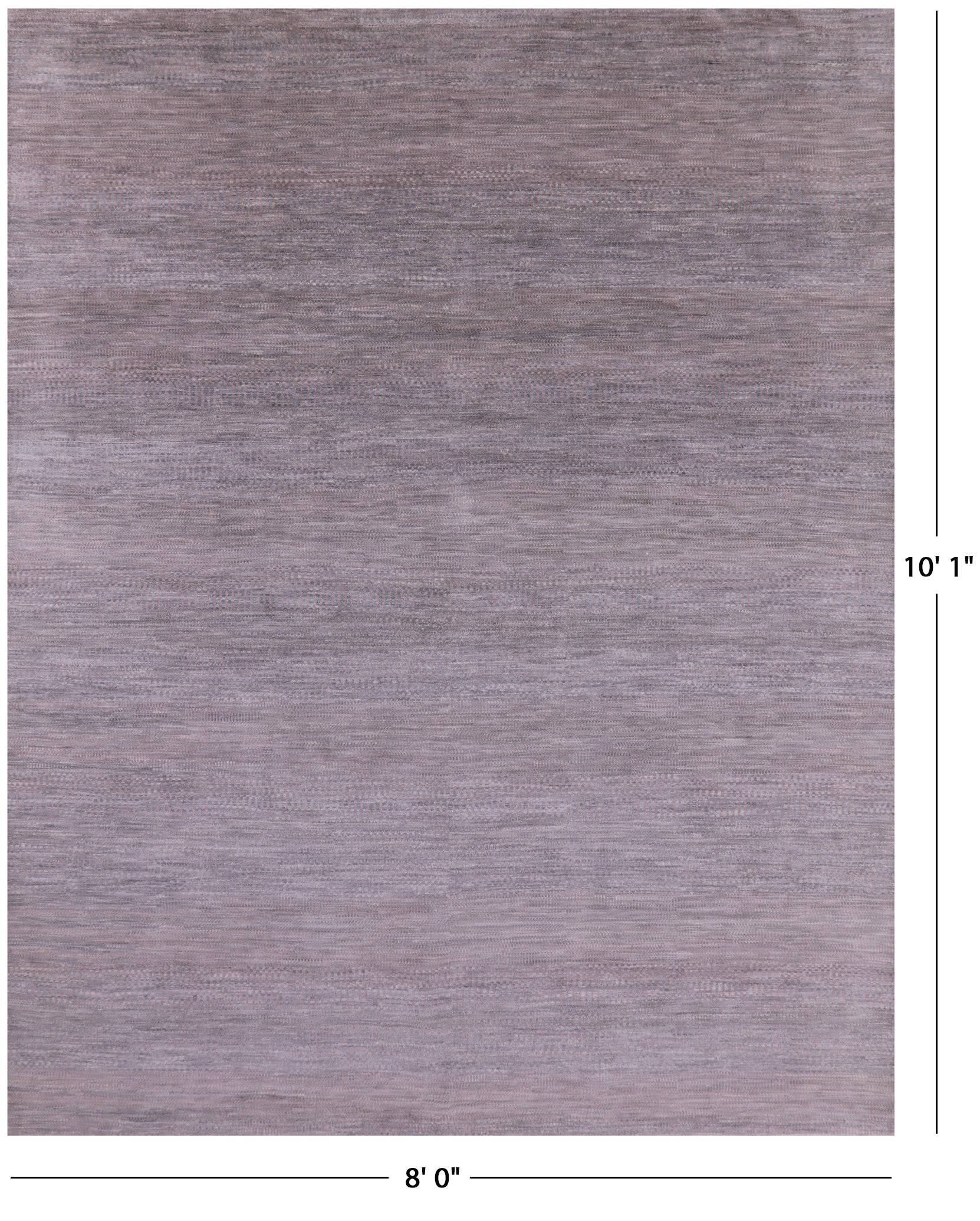 Savannah Grass Hand Knotted Wool & Silk Rug - 8' 0" X 10' 1" - Golden Nile