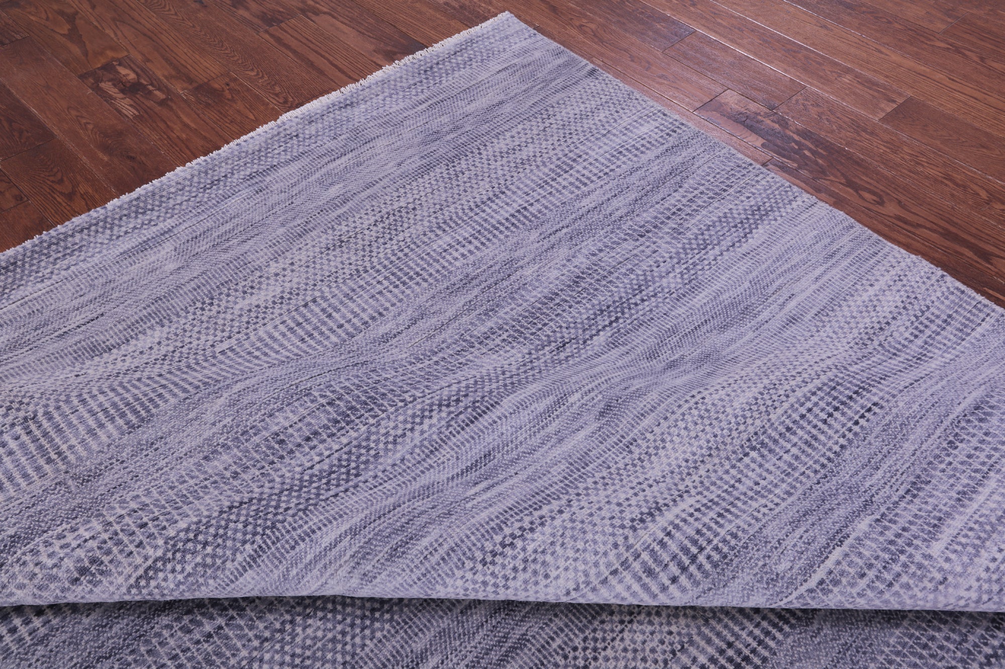 Savannah Grass Hand Knotted Wool & Silk Rug - 8' 10" X 11' 8"