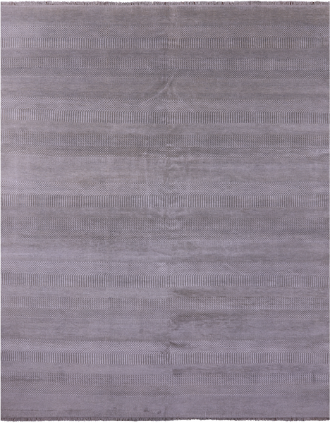 Savannah Grass Handmade Wool & Silk Rug - 8' 0" X 10' 1" - Golden Nile