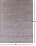 Savannah Grass Hand Knotted Wool & Silk Rug - 8' 2" X 10' 3" - Golden Nile