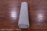 SUPER SALE Grey Persian Fine Serapi Hand Knotted Wool & Silk Rug - 9' 1" X 12' 2"