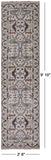 Ivory Turkish Oushak Handmade Wool Runner Rug - 2' 6" X 9' 10" - Golden Nile