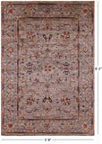 Peshawar Hand Knotted Wool Rug - 5' 8" X 8' 2" - Golden Nile