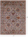 Persian Tabriz Handmade Wool Rug - 5' 9" X 7' 10" - Golden Nile