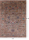 Persian Tabriz Handmade Wool Rug - 6' 9" X 9' 10" - Golden Nile