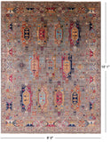 Persian Fine Serapi Hand Knotted Wool Rug - 8' 0" X 10' 1" - Golden Nile
