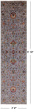 Peshawar Hand Knotted Wool Runner Rug - 2' 8" X 9' 10" - Golden Nile