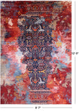 Persian Fine Serapi Hand Knotted Wool Rug - 8' 7" X 12' 0" - Golden Nile