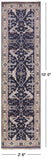 Turkish Oushak Hand Knotted Wool Runner Rug - 2' 6" X 10' 0" - Golden Nile
