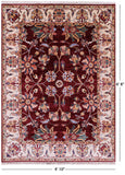 Persian Tabriz Handmade Wool Rug - 4' 10" X 6' 8" - Golden Nile