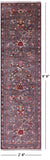 Grey Peshawar Hand Knotted Wool Runner Rug - 2' 8" X 9' 9" - Golden Nile
