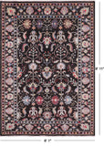 Brown Turkish Oushak Hand Knotted Wool Rug - 6' 1" X 8' 11" - Golden Nile