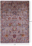 Peshawar Handmade Wool Rug - 5' 9" X 8' 2" - Golden Nile