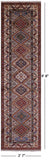 Super Kazak Hand Knotted Wool Runner Rug - 2' 7" X 9' 8" - Golden Nile