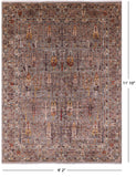 Tribal Persian Gabbeh Handmade Wool Rug - 9' 2" X 11' 10" - Golden Nile