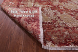 Contemporary Hand Knotted Wool & Silk Rug - 8' 9" X 11' 9" - Golden Nile