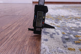 SUPER SALE Modern Hand Knotted Wool & Silk Rug - 7' 11" X 10' 3"