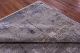 SUPER SALE Abstract Modern Hand Knotted Wool & Silk Rug - 8' 0" X 10' 3"