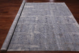 SUPER SALE Abstract Modern Hand Knotted Wool & Silk Rug - 7' 10" X 10' 0"