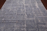 SUPER SALE Abstract Modern Hand Knotted Wool & Silk Rug - 7' 10" X 10' 0"