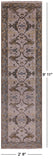 Ivory Turkish Oushak Hand Knotted Wool Runner Rug - 2' 8" X 9' 11" - Golden Nile