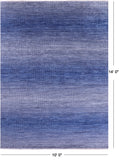 Savannah Grass Hand Knotted Wool Rug - 10' 0" X 14' 0" - Golden Nile