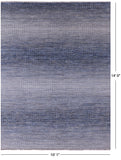 Savannah Grass Hand Knotted Wool Rug - 10' 1" X 14' 0" - Golden Nile