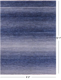 Savannah Grass Hand Knotted Wool Rug - 9' 2" X 12' 1" - Golden Nile