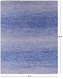 Savannah Grass Hand Knotted Wool Rug - 8' 1" X 10' 3" - Golden Nile
