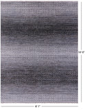 Savannah Grass Hand Knotted Wool Rug - 8' 1" X 10' 0" - Golden Nile