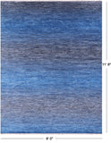 Savannah Grass Hand Knotted Wool Rug - 9' 0" X 11' 8" - Golden Nile