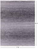 Savannah Grass Hand Knotted Wool Rug - 7' 10" X 10' 2" - Golden Nile