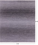 Savannah Grass Hand Knotted Wool Rug - 8' 2" X 9' 9" - Golden Nile