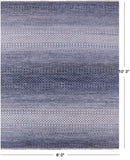 Savannah Grass Hand Knotted Wool Rug - 8' 0" X 10' 3" - Golden Nile