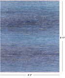 Savannah Grass Hand Knotted Wool Rug - 8' 0" X 9' 11" - Golden Nile