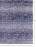 Savannah Grass Hand Knotted Wool Rug - 9' 0" X 11' 11" - Golden Nile