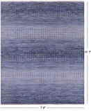 Savannah Grass Hand Knotted Wool Rug - 7' 8" X 10' 7" - Golden Nile