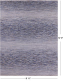 Savannah Grass Hand Knotted Wool Rug - 8' 11" X 12' 0" - Golden Nile