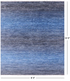 Savannah Grass Hand Knotted Wool Rug - 8' 4" X 10' 0" - Golden Nile