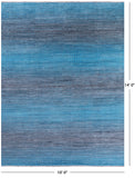Savannah Grass Hand Knotted Wool Rug - 10' 0" X 14' 0" - Golden Nile