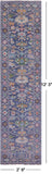 Grey Turkish Oushak Handmade Wool Runner Rug - 2' 9" X 12' 3" - Golden Nile