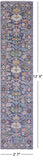 Grey Turkish Oushak Hand Knotted Wool Runner Rug - 2' 7" X 12' 3" - Golden Nile