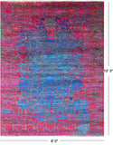 Persian Hand Knotted Wool & Silk Rug - 8' 0" X 10' 3" - Golden Nile