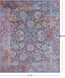 Persian Hand Knotted Wool & Silk Rug - 7' 11" X 10' 0" - Golden Nile