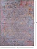 Persian Hand Knotted Wool & Silk Rug - 9' 0" X 12' 1" - Golden Nile