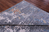 SUPER SALE Contemporary Hand Knotted Wool & Silk Rug - 8' 2" X 10' 2"
