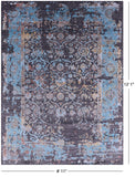 Persian Hand Knotted Wool & Silk Rug - 8' 11" X 12' 1" - Golden Nile