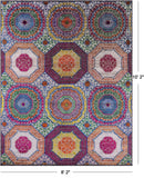 Geometric Persian Mamluk Hand Knotted Wool & Silk Rug - 8' 2" X 10' 2" - Golden Nile